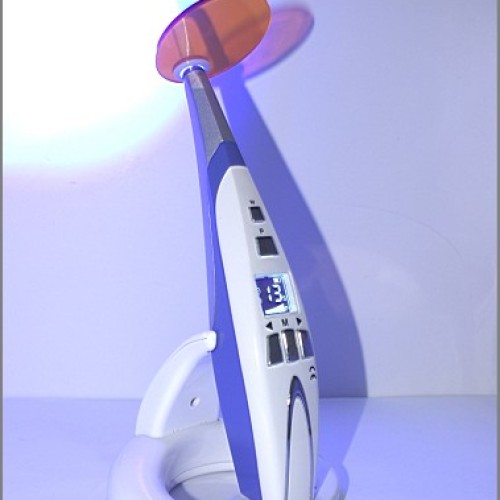 Dental curing light led cure wireless lamp white and blue light can't broken light tips 2200mw 9w